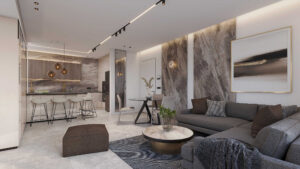 עיצוב-דירות-יוקרה-סלון-מודרני